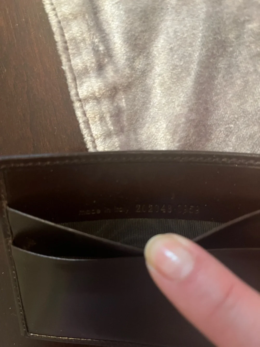 Bedat & CoMen's Leather Card & Key Holder Wallet - Dark Brown